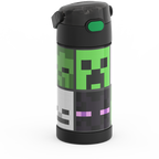 12oz FUNTAINER® WATER BOTTLE MINECRAFT