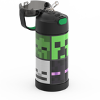 12oz FUNTAINER® WATER BOTTLE MINECRAFT