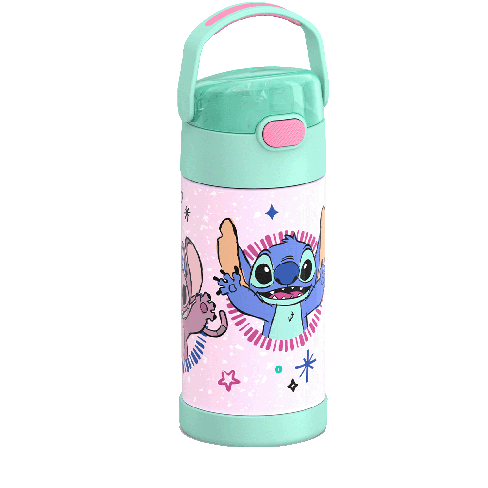 12oz FUNTAINER® WATER BOTTLE DISNEY STITCH