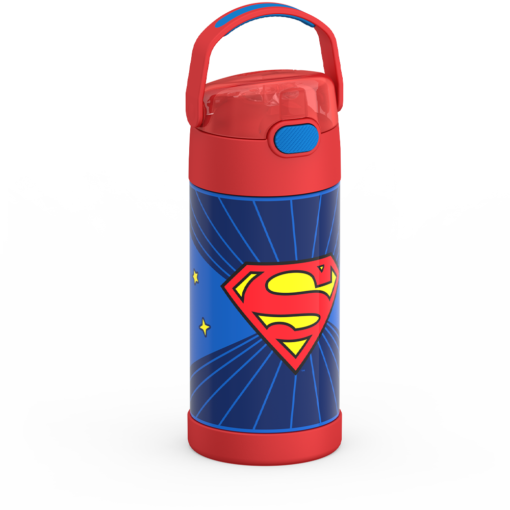 12oz FUNTAINER® WATER BOTTLE SUPERMAN