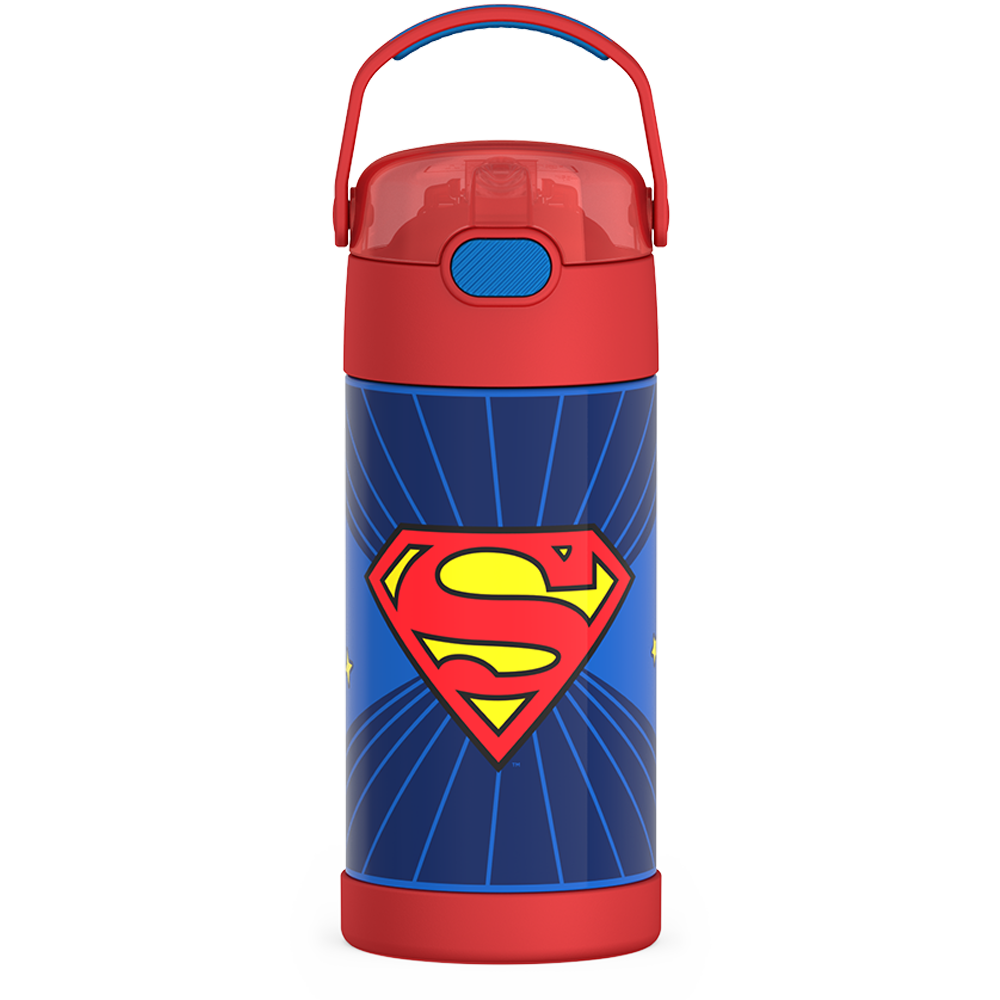 12oz FUNTAINER® WATER BOTTLE SUPERMAN