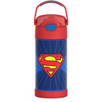 12oz FUNTAINER® WATER BOTTLE SUPERMAN