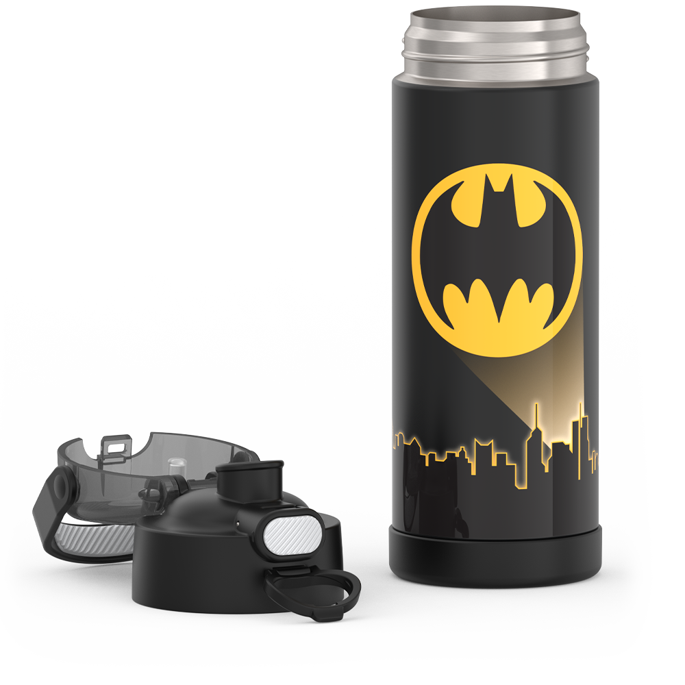 16oz FUNTAINER® WATER BOTTLE BATMAN