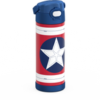 16oz FUNTAINER® WATER BOTTLE CAPTAIN AMERICA