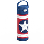 16oz FUNTAINER® WATER BOTTLE CAPTAIN AMERICA