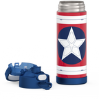 16oz FUNTAINER® WATER BOTTLE CAPTAIN AMERICA