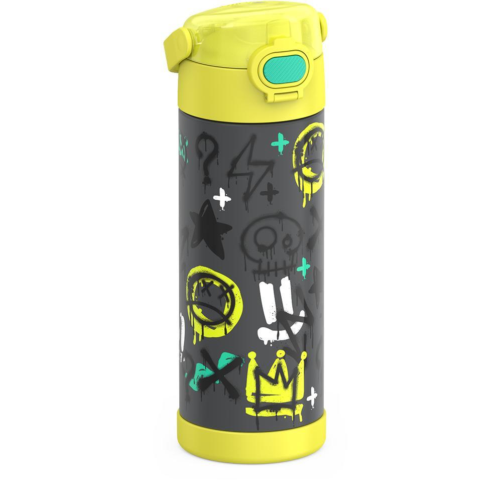 16oz FUNTAINER® WATER BOTTLE WITH LOCKING LID