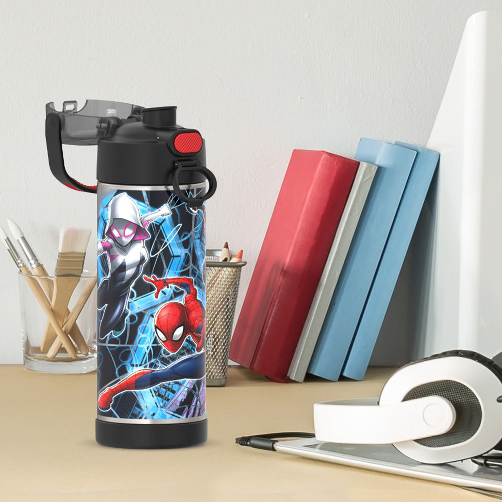 16oz FUNTAINER® WATER BOTTLE SPIDER-MAN