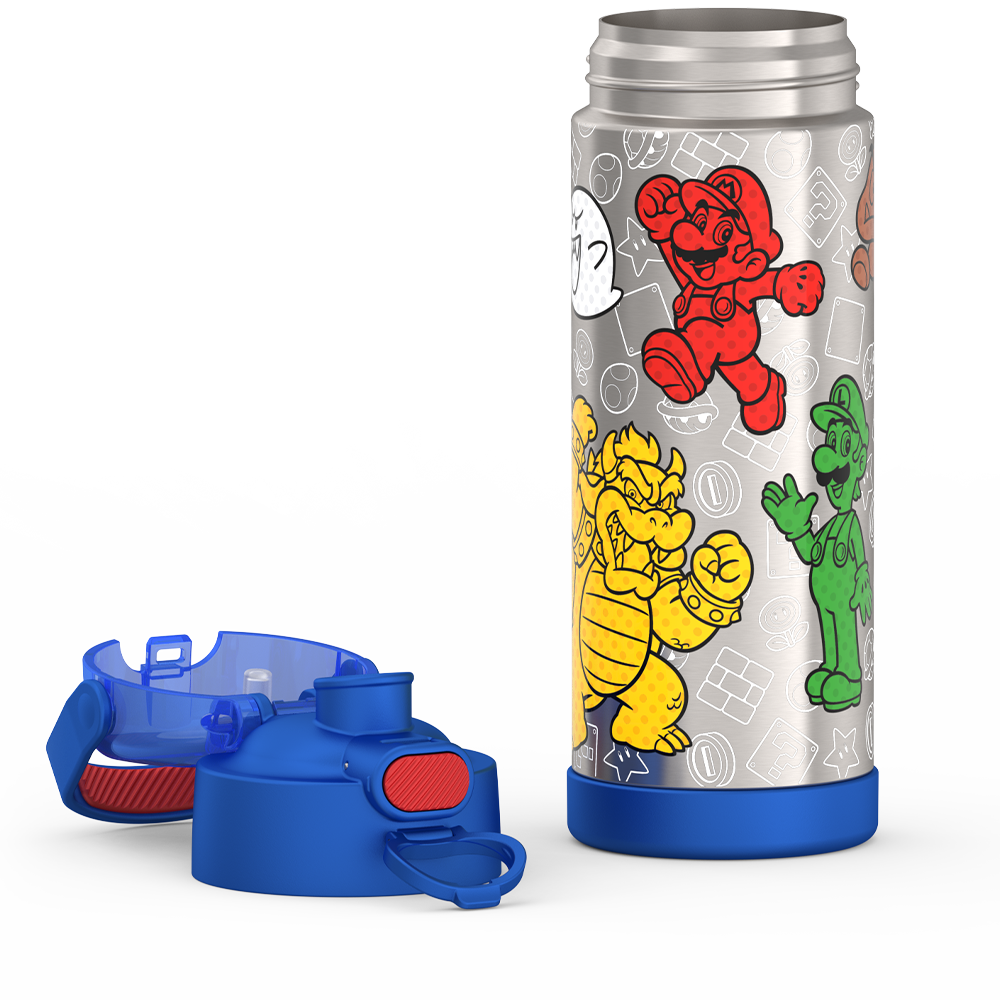 16oz FUNTAINER® WATER BOTTLE MARIO KART™