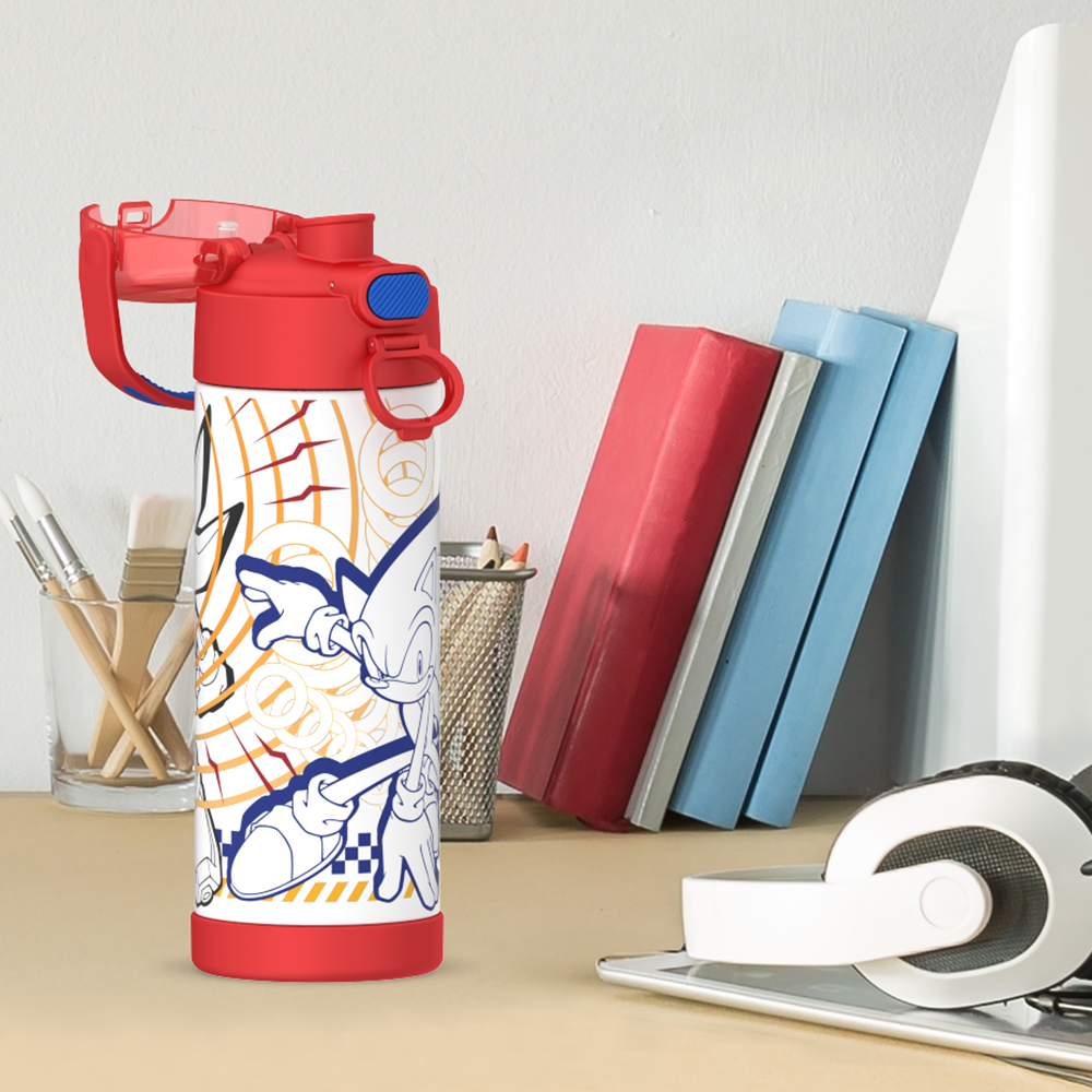 16oz FUNTAINER® WATER BOTTLE SONIC THE HEDGEHOG™