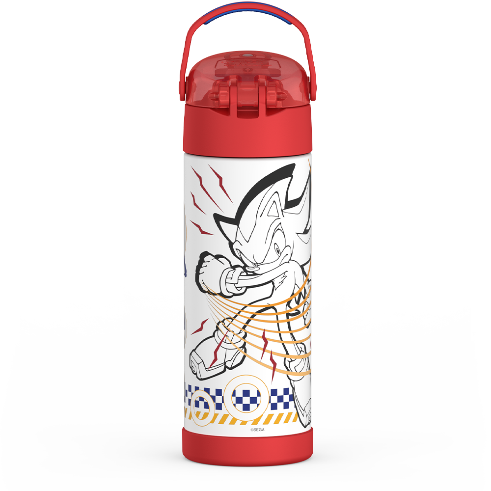 16oz FUNTAINER® WATER BOTTLE SONIC THE HEDGEHOG™