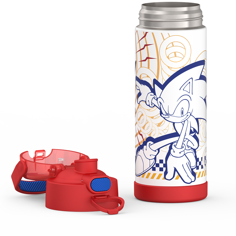 16oz FUNTAINER® WATER BOTTLE SONIC THE HEDGEHOG™