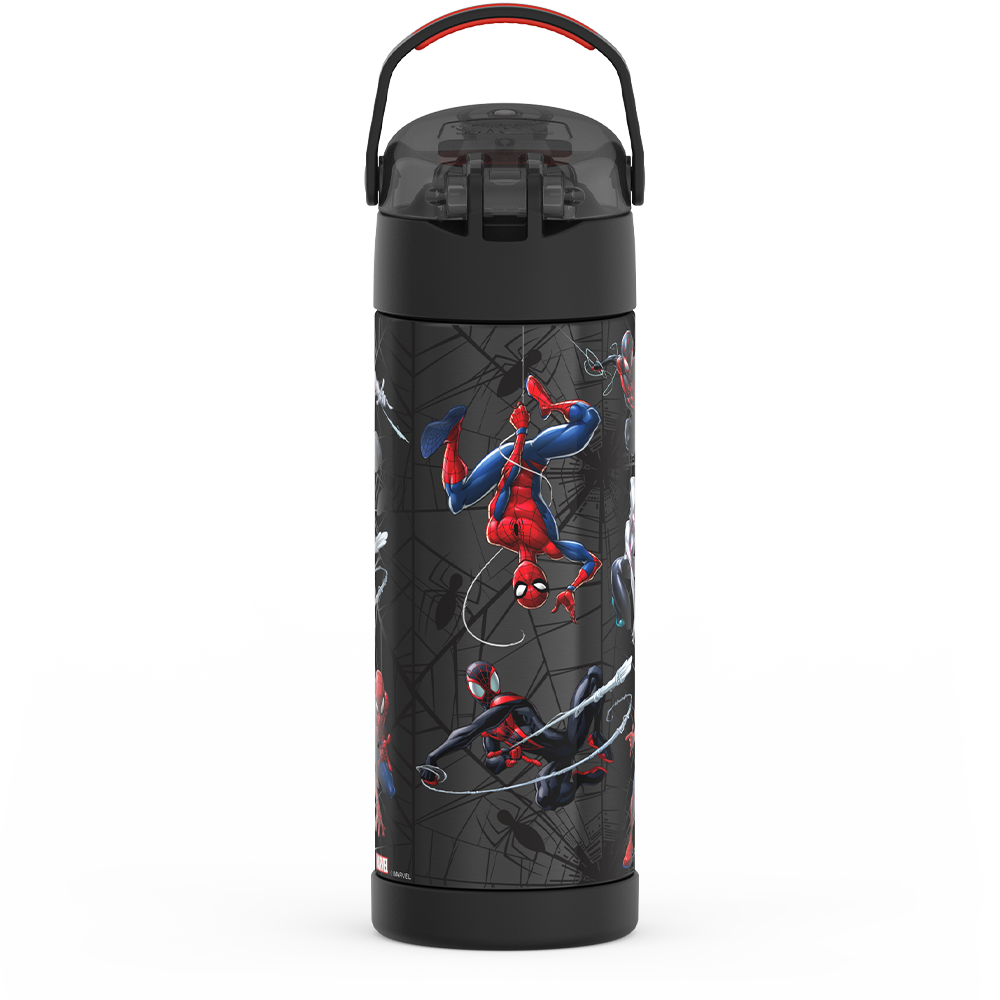 16oz FUNTAINER® WATER BOTTLE SPIDER-MAN