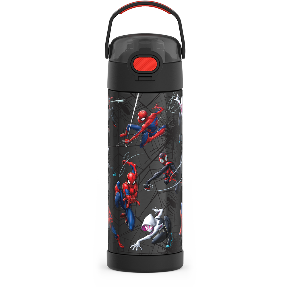 16oz FUNTAINER® WATER BOTTLE SPIDER-MAN