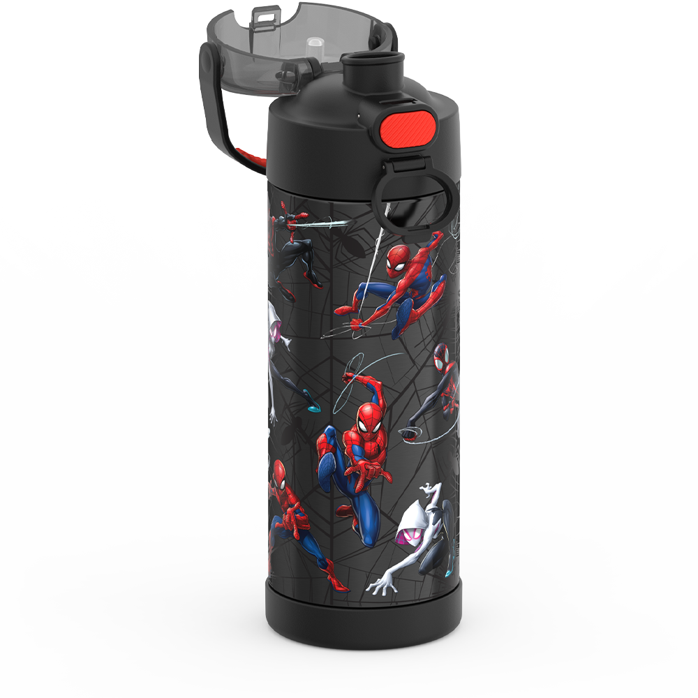 16oz FUNTAINER® WATER BOTTLE SPIDER-MAN