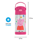 12oz FUNTAINER® WATER BOTTLE PEPPA PIG