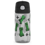 16oz THERMOS® KIDS WATER BOTTLE WITH SPOUT LID MINECRAFT