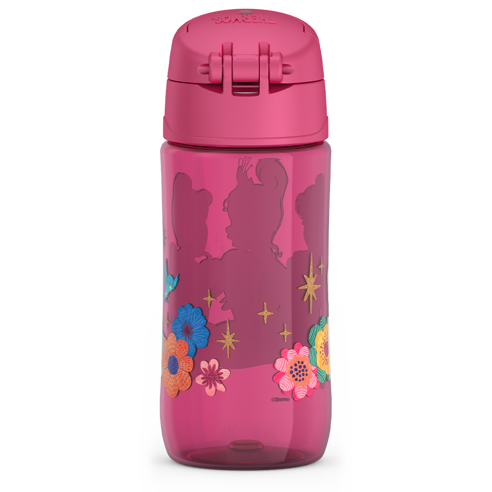 16oz THERMOS® KIDS WATER BOTTLE WITH SPOUT LID DISNEY PRINCESS
