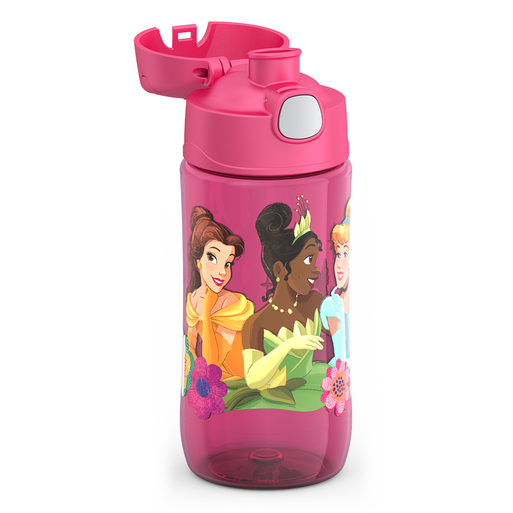 16oz THERMOS® KIDS WATER BOTTLE WITH SPOUT LID DISNEY PRINCESS
