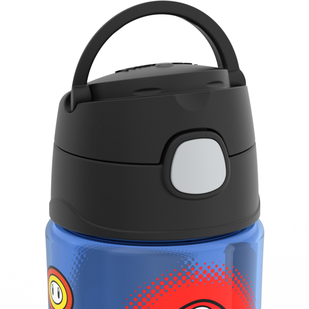 16oz THERMOS® KIDS WATER BOTTLE WITH SPOUT LID MARIO KART™