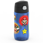 16oz THERMOS® KIDS WATER BOTTLE WITH SPOUT LID MARIO KART™