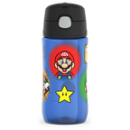 16oz THERMOS® KIDS WATER BOTTLE WITH SPOUT LID MARIO KART™