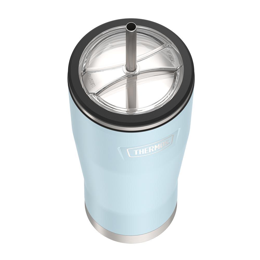 24oz ICON? COLD TUMBLER WITH STRAW