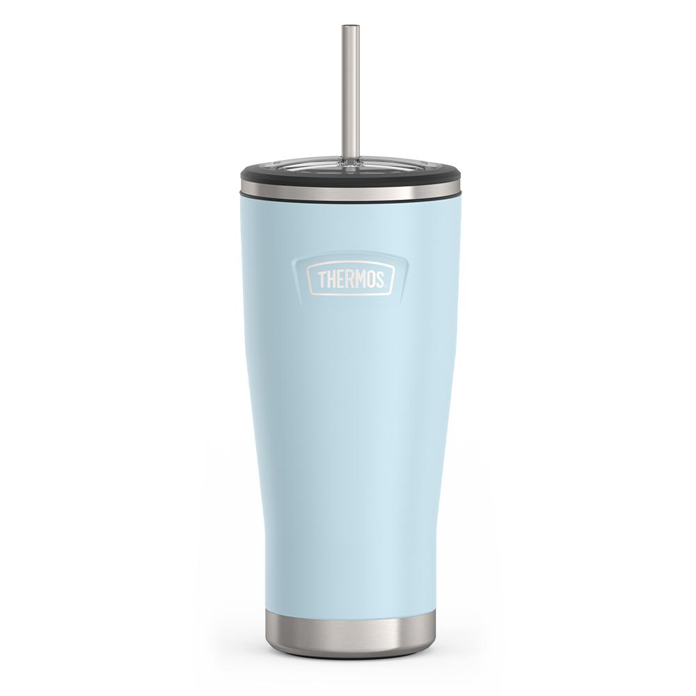 24oz ICON? COLD TUMBLER WITH STRAW
