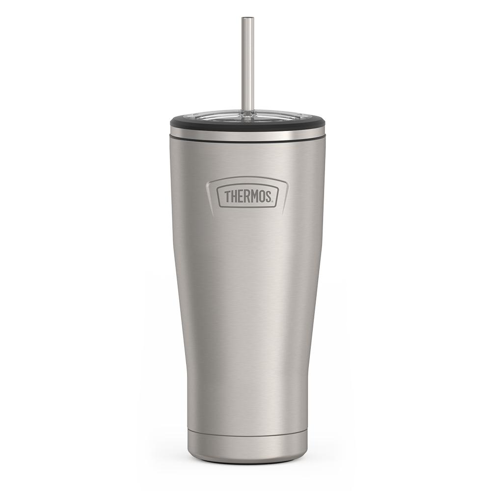 24oz ICON? COLD TUMBLER WITH STRAW
