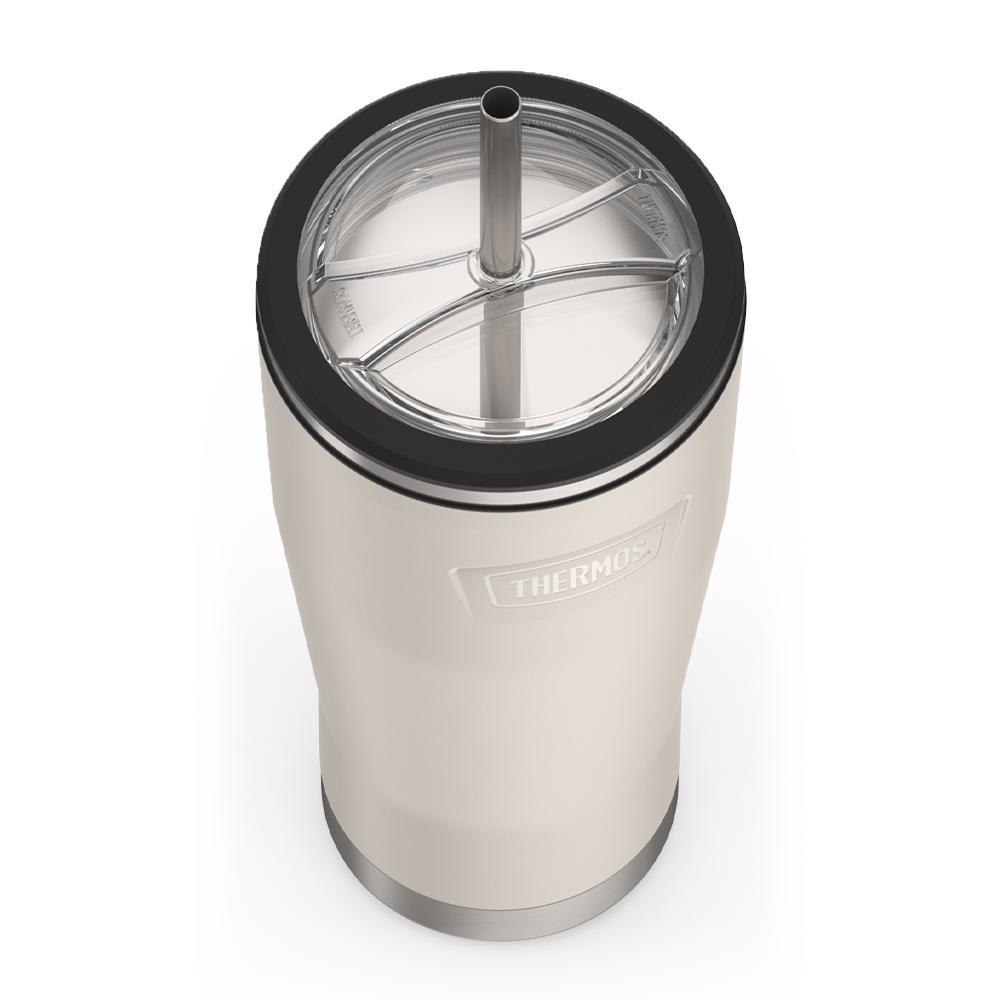 24oz ICON? COLD TUMBLER WITH STRAW