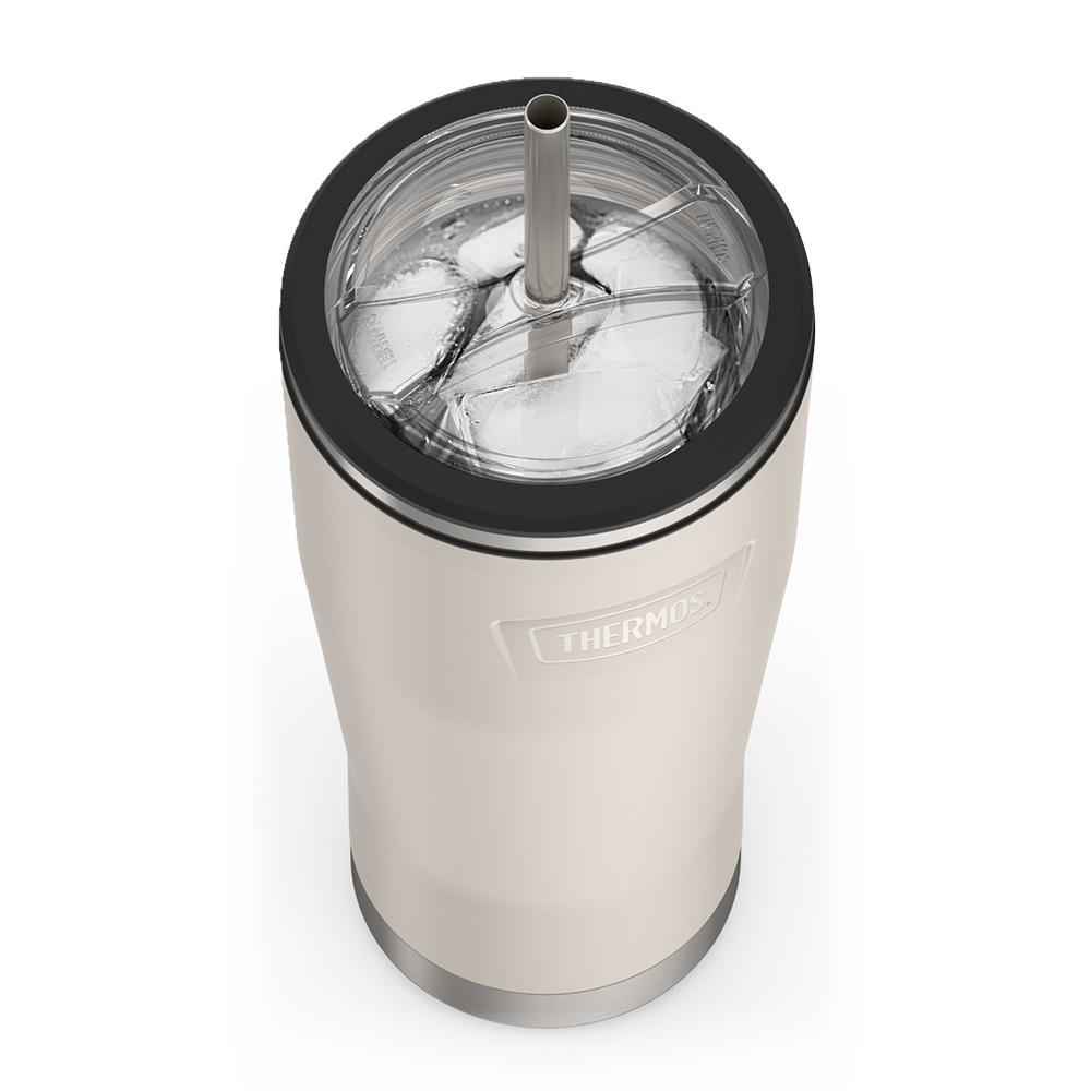 24oz ICON? COLD TUMBLER WITH STRAW