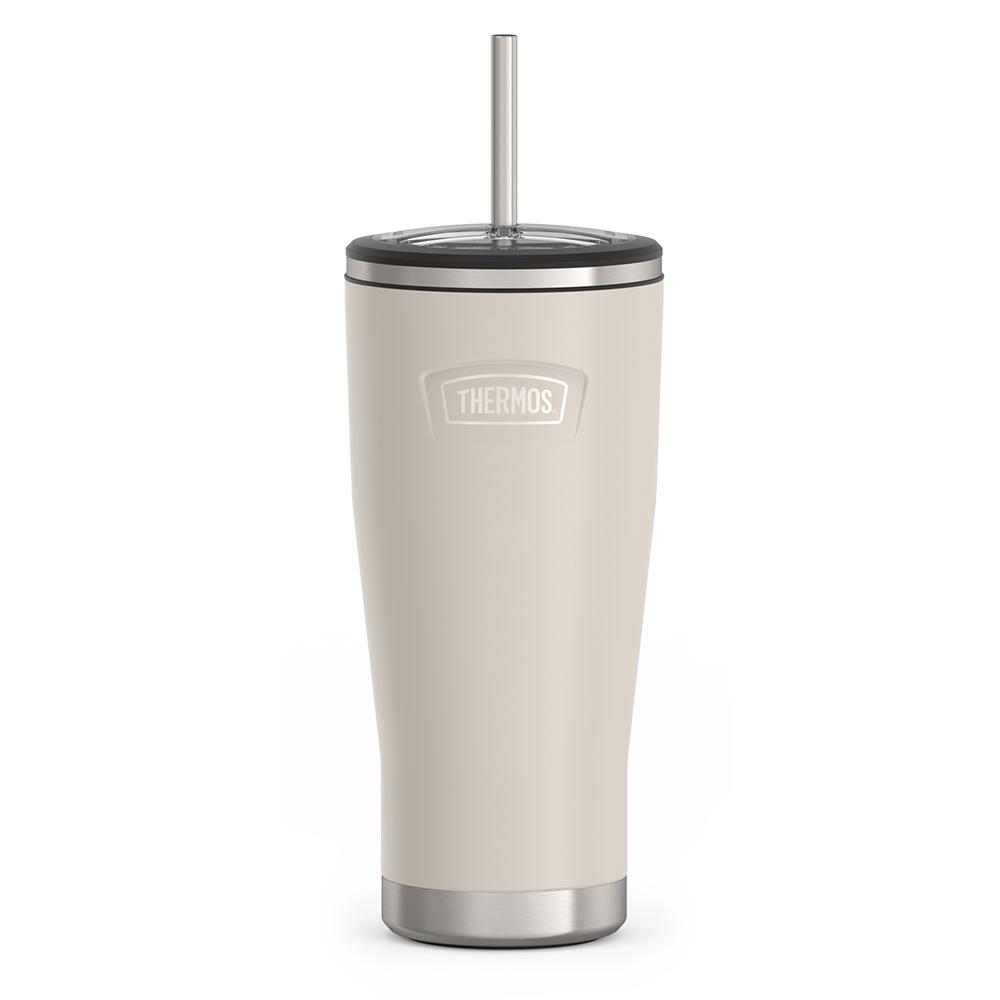 24oz ICON? COLD TUMBLER WITH STRAW