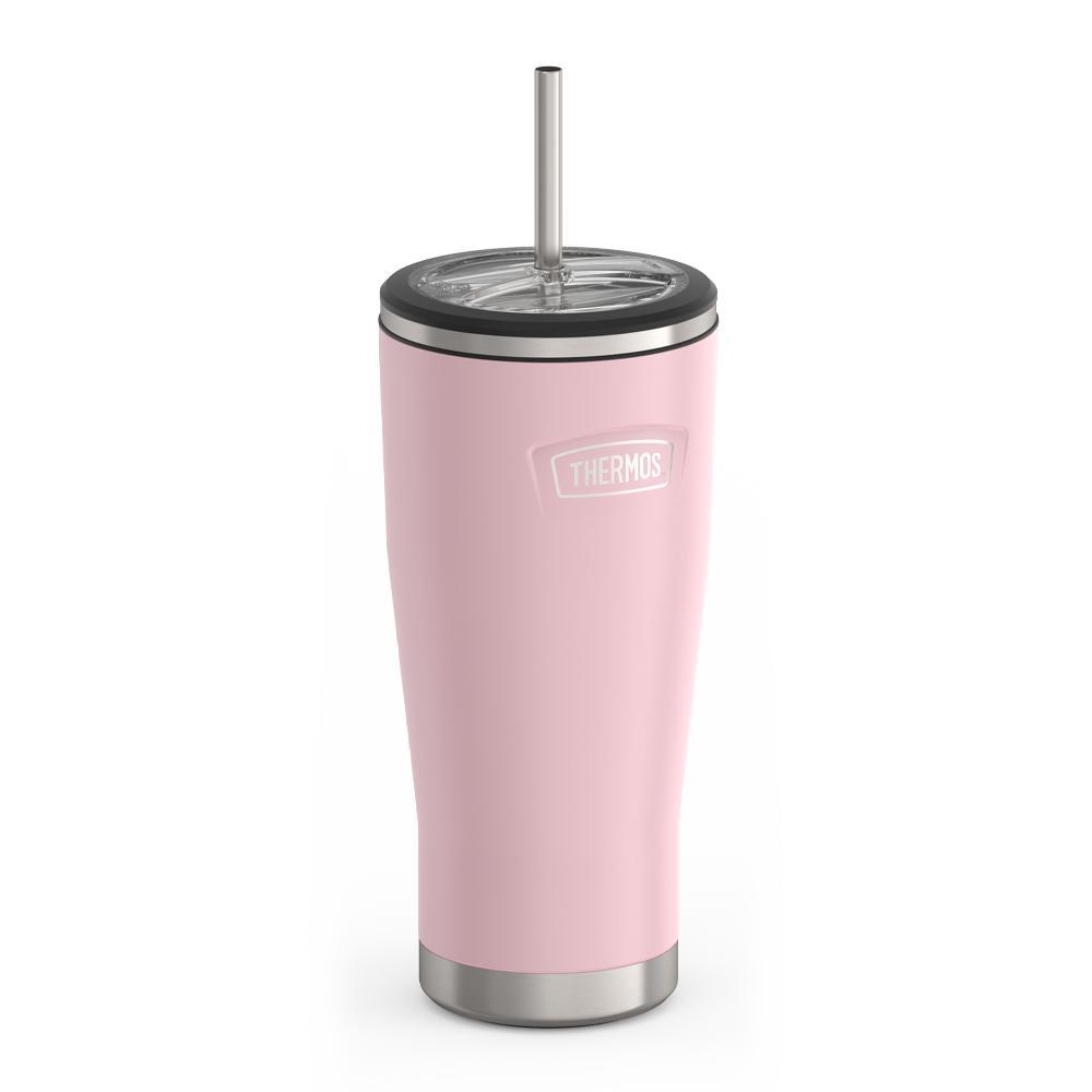 24oz ICON? COLD TUMBLER WITH STRAW