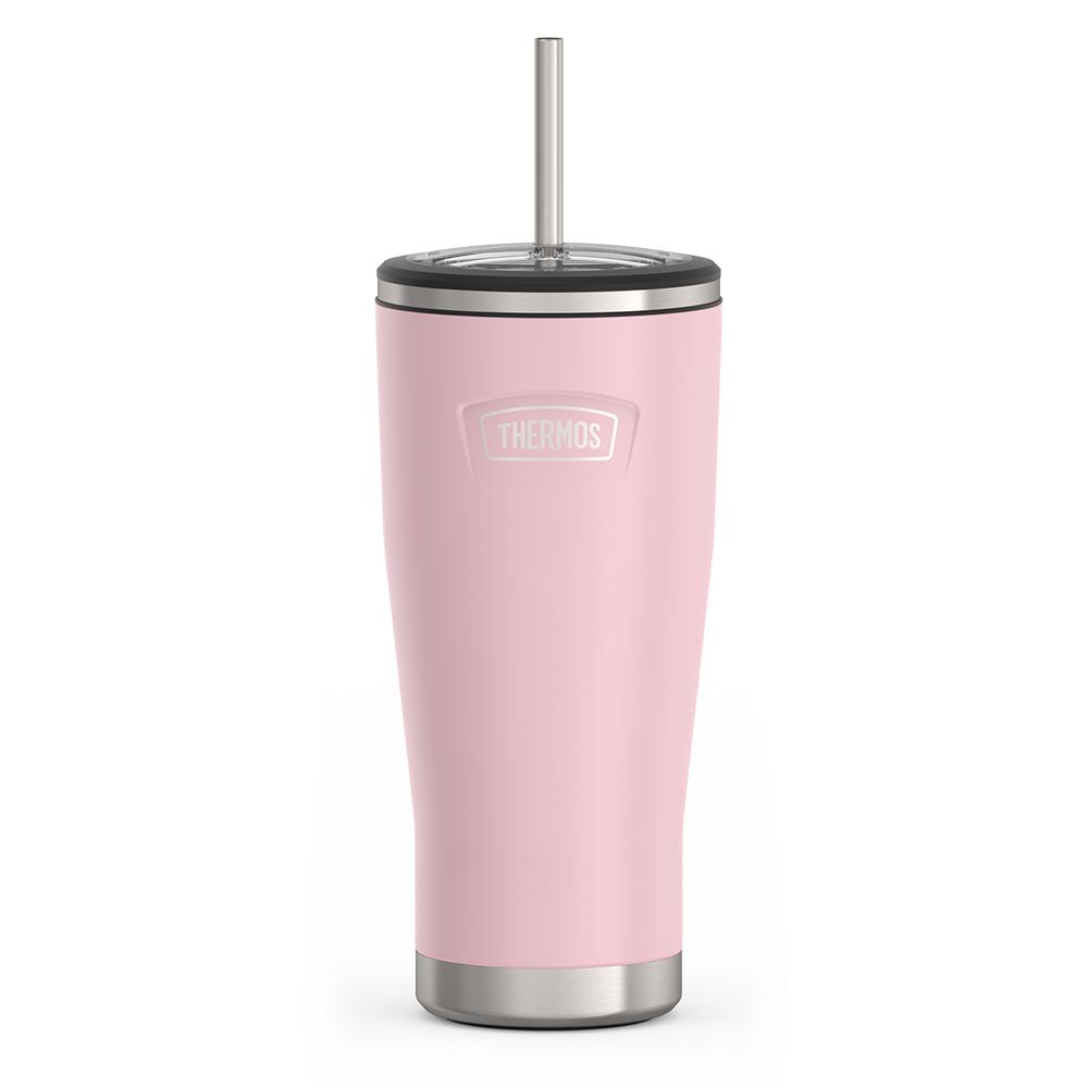 24oz ICON? COLD TUMBLER WITH STRAW