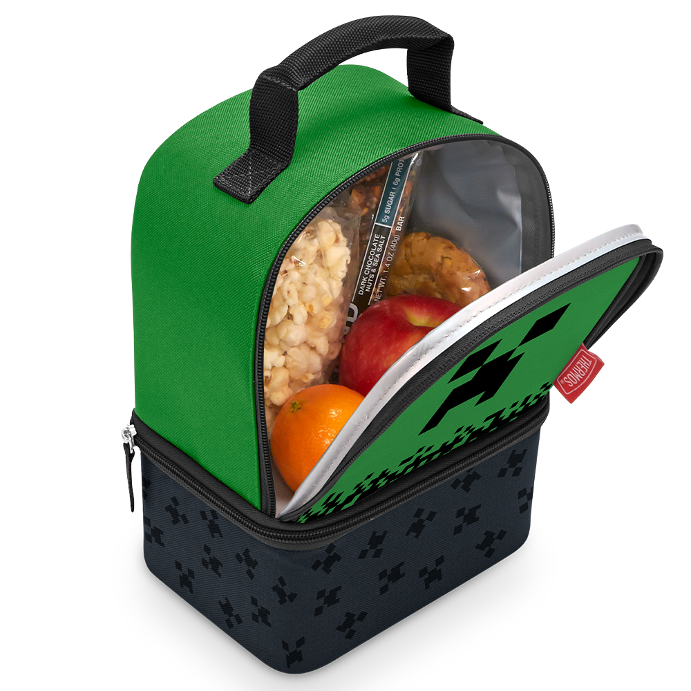 DUAL LUNCH BOX MINECRAFT
