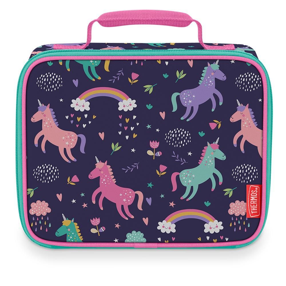 SOFT LUNCH BOX UNICORNS