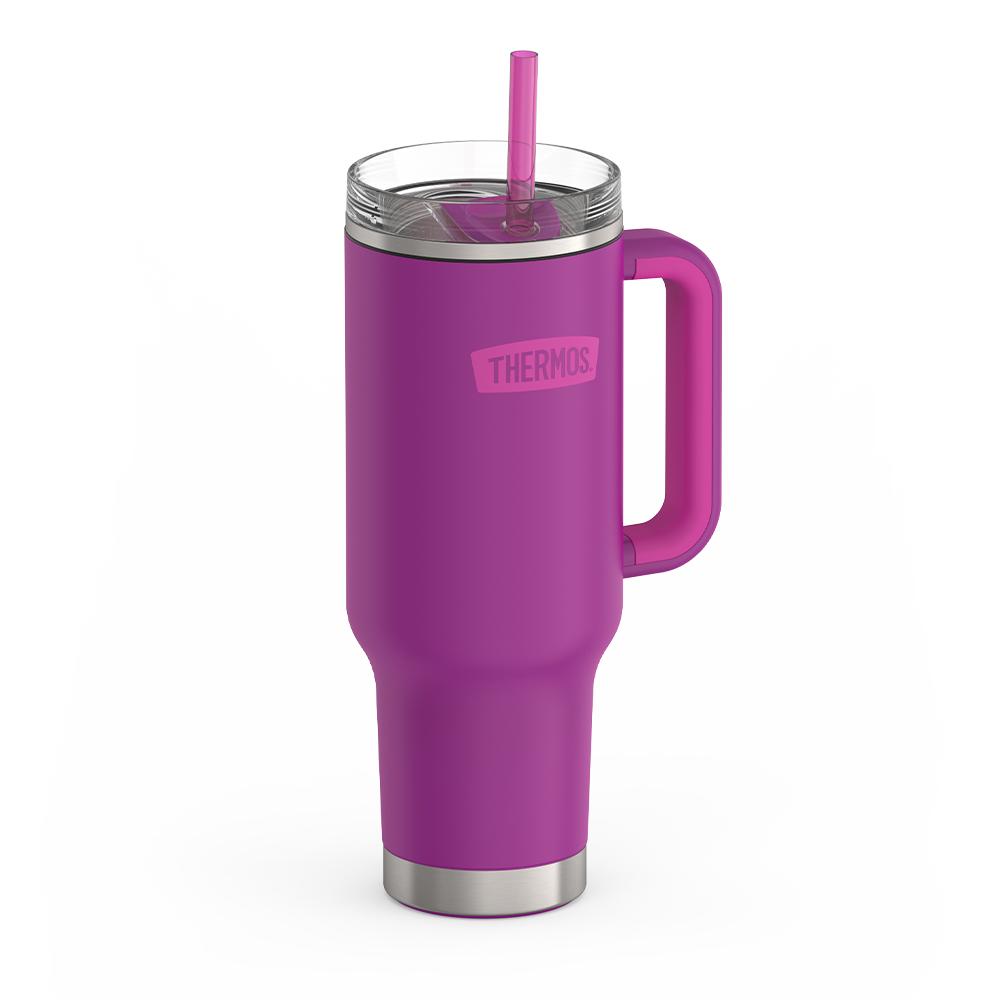 40oz Cup Holder Mug Bundle - Crimson & Plum