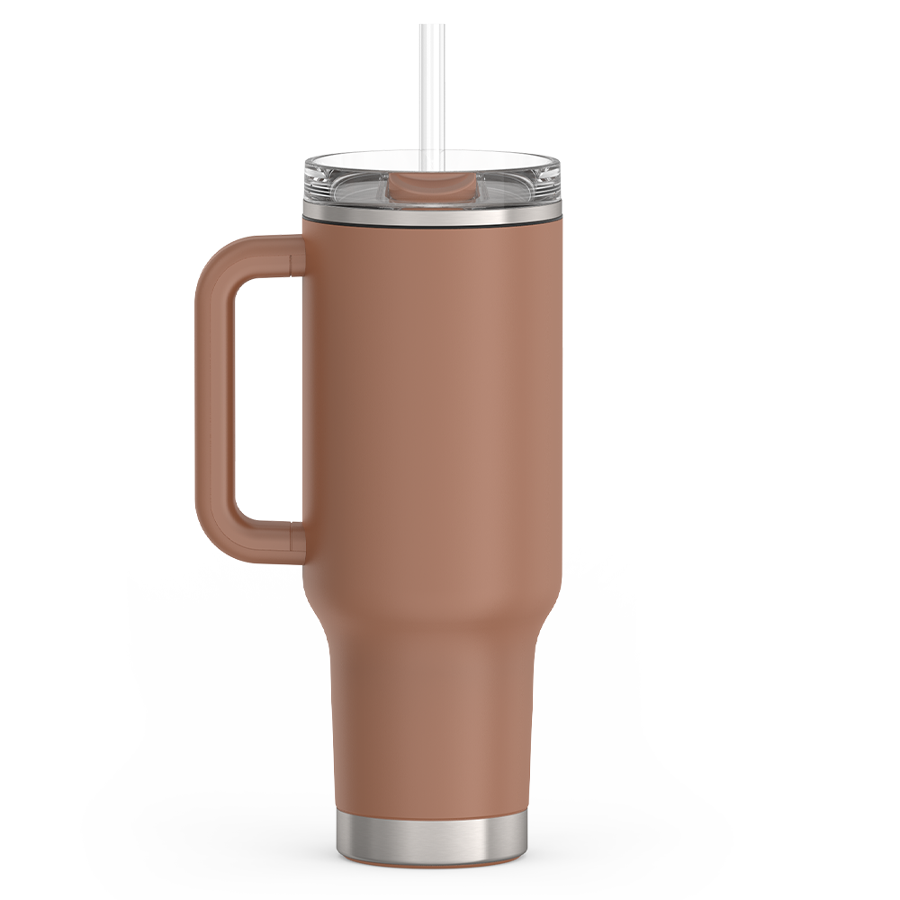 40oz STAINLESS STEEL CUP HOLDER MUG